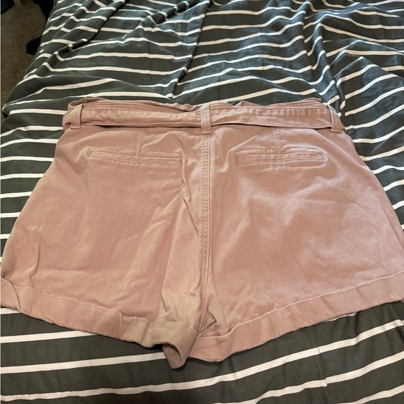 Mauve high waisted shorts - Picture 5 of 6